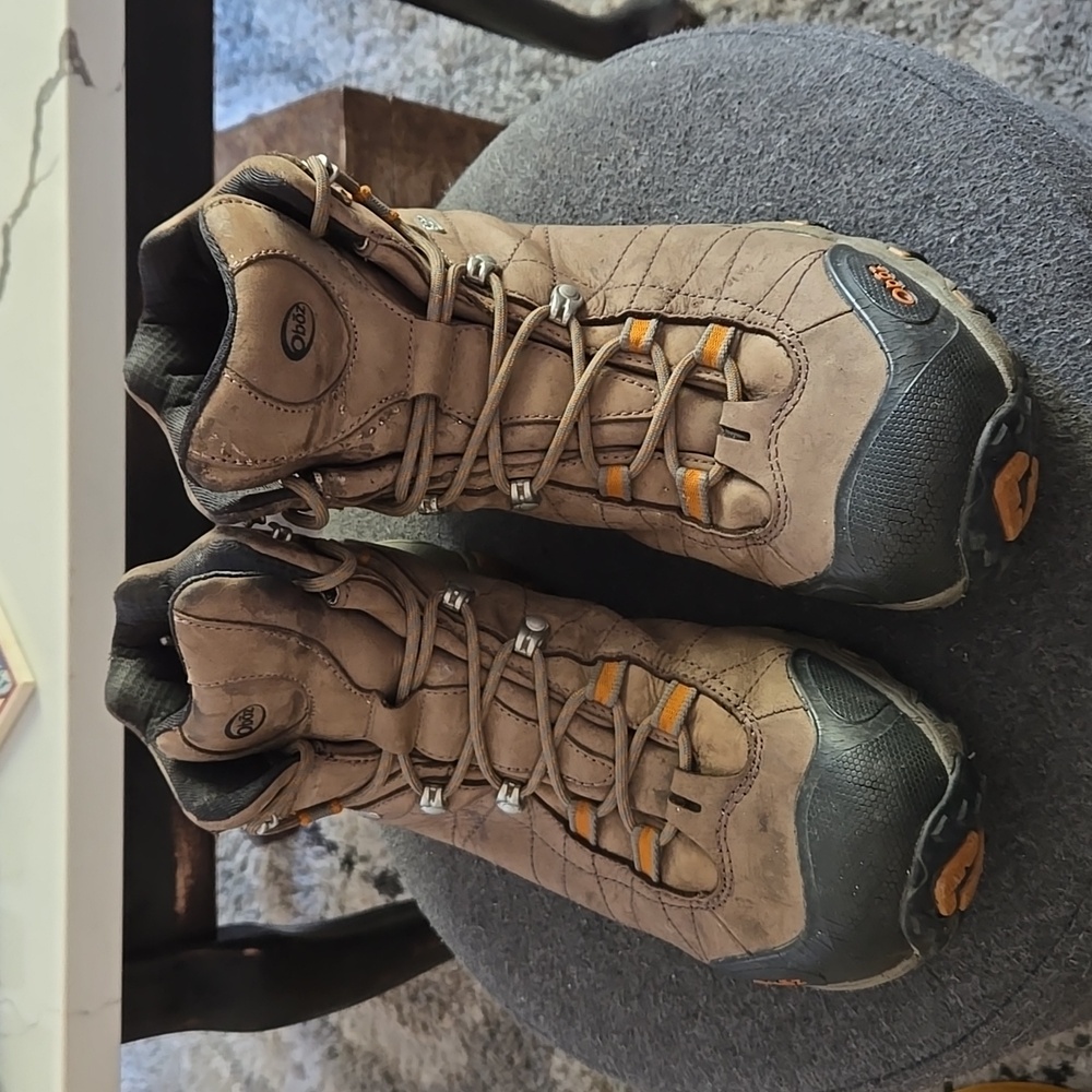 Oboz Brown Waterproof Hiking Boots Size 12